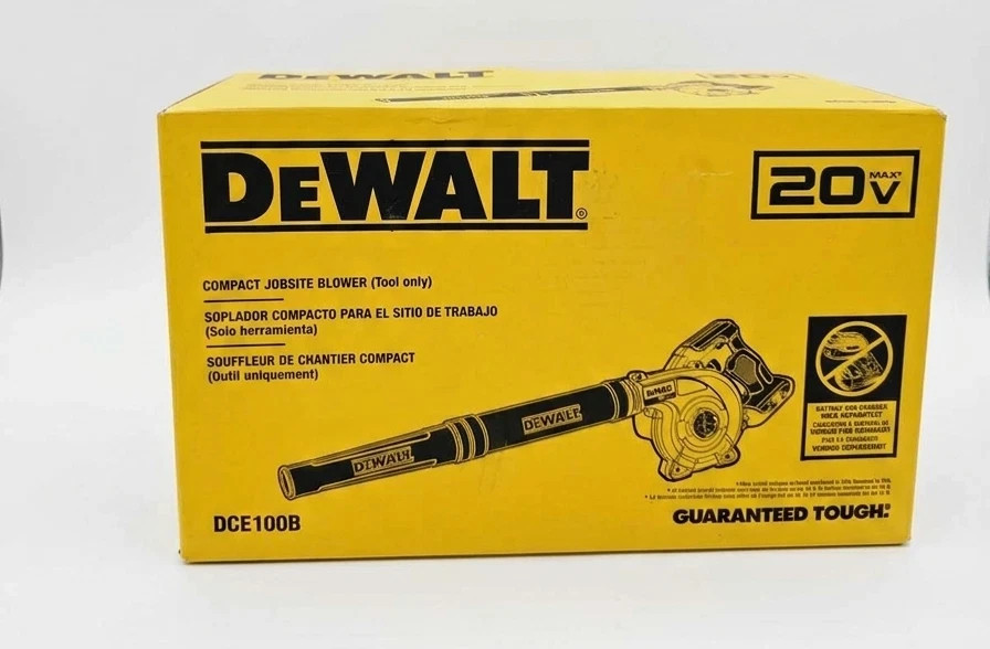 DEWALT 20V MAX Blower for Jobsite, Compact, Tool Only (DCE100B)