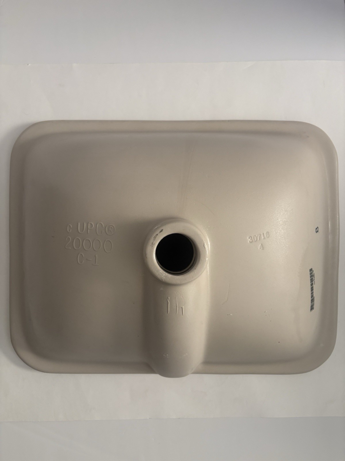 Kohler 2000-0 Undermount Bathroom Sink Rectangular NIB Hardware Included Read