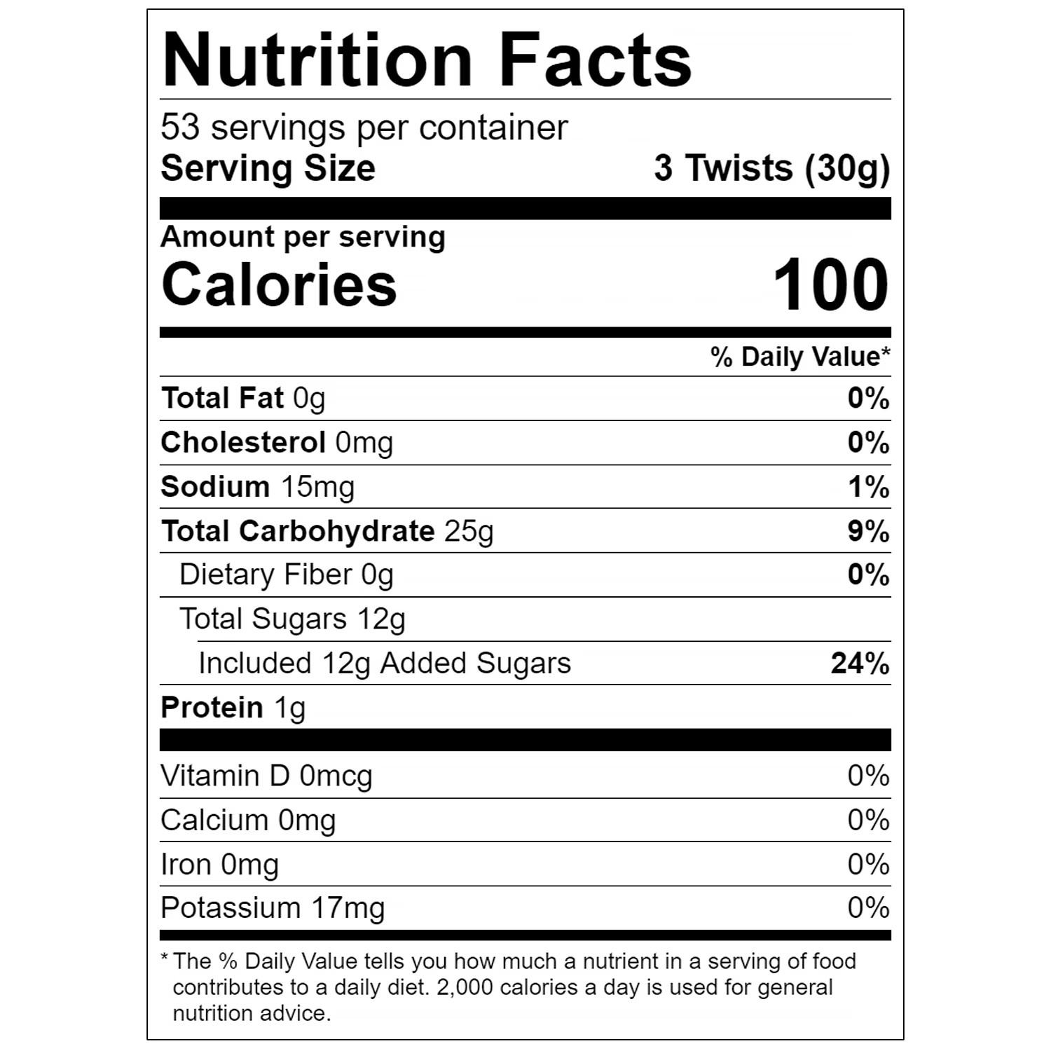 Red Vines Twists Original Red Candy, 3.5lbs Party Size Jar