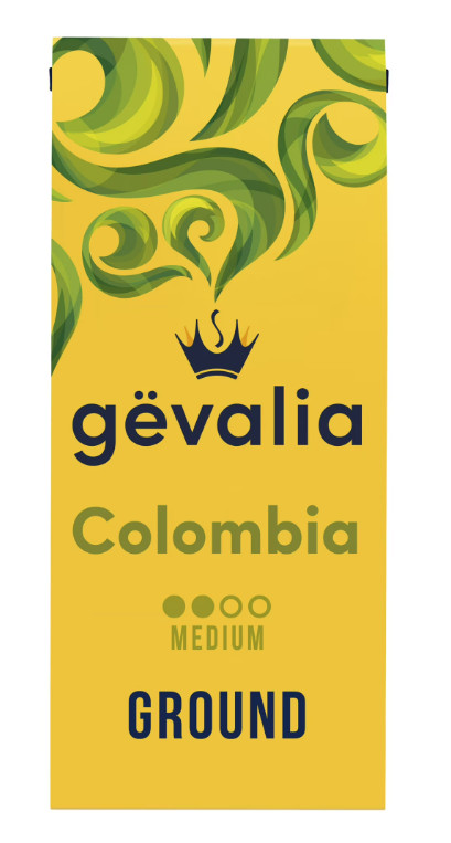 (2 PACK) Gevalia Medium Roast Columbia Arabica Ground Coffee, 12 oz. Bag