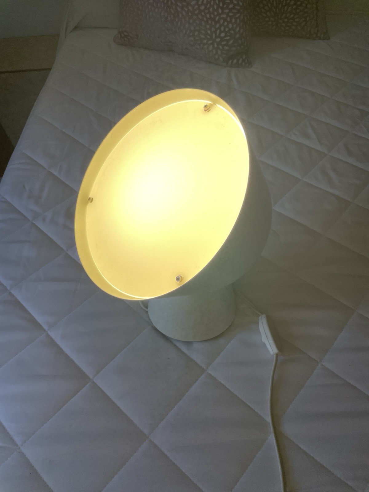 IKEA Ola Wihlborg PS2017 Modern White Floor Table Wall Spotlight Lamp Sweden
