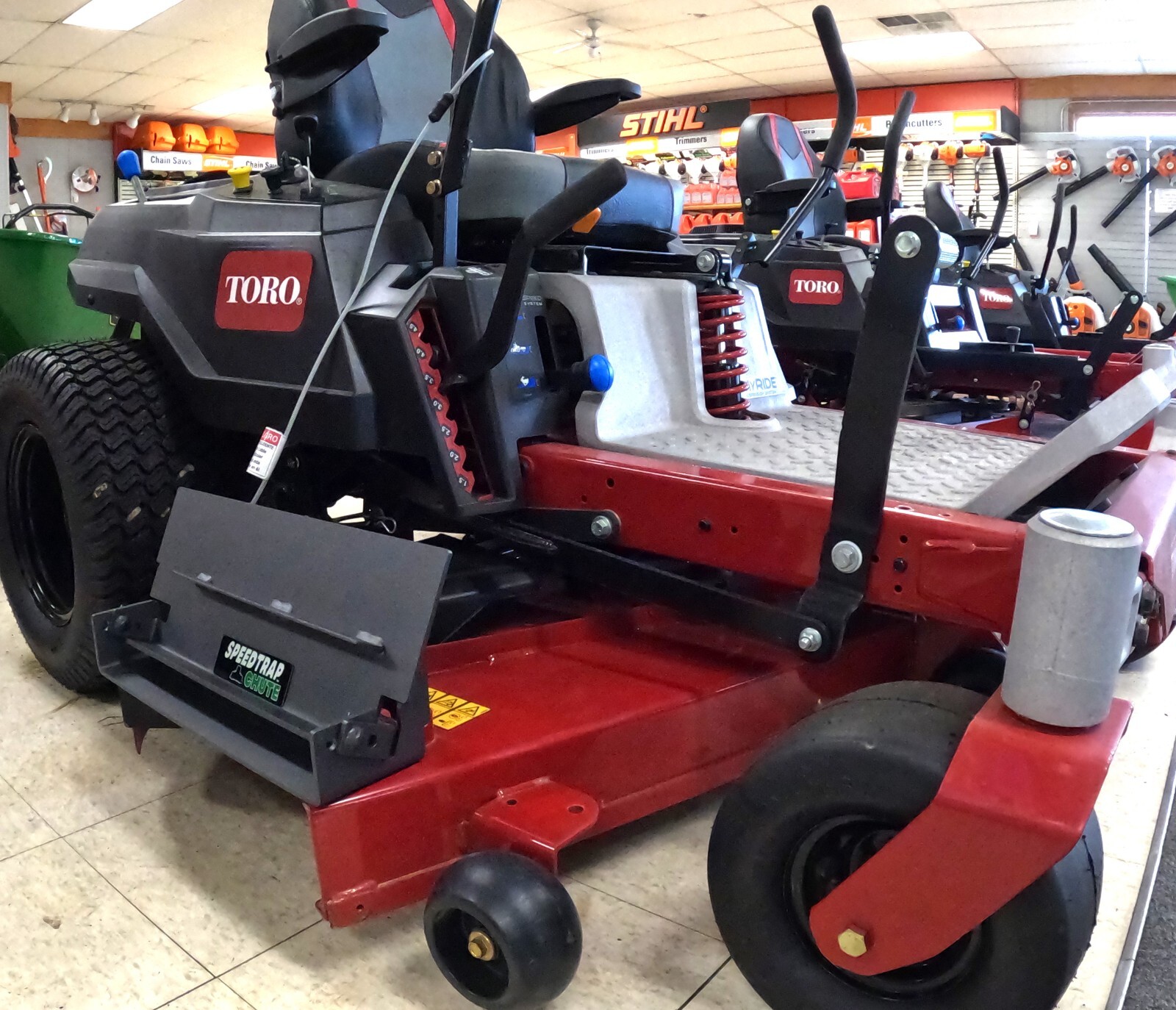 Speedtrap® Chute Blocker Toro® TimeCutter®/Max 50/54/60″ 90 sec install No drill