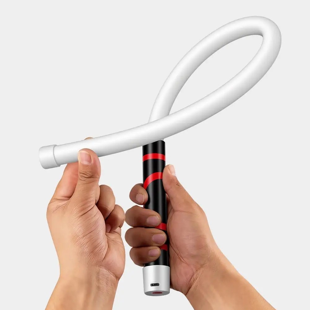 75cm Flexible LED Flashlight Stick Bendable Work Light With 3 Brightness Modes