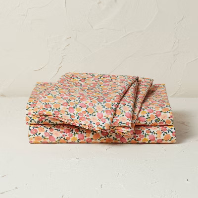 Printed Cotton Percale Sheet Set – Opalhouse designed with Jungalow