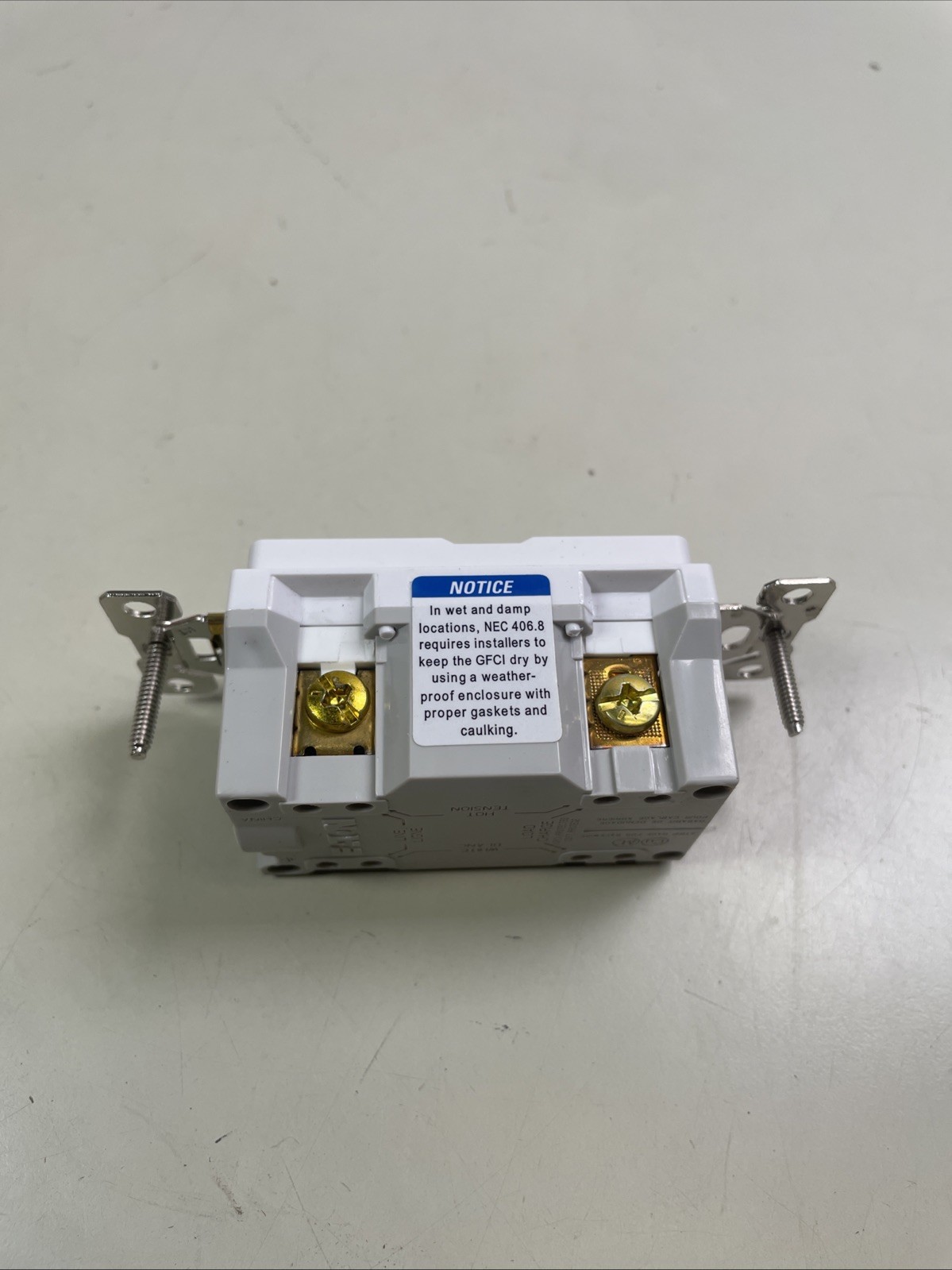 EATON Weather Resistant Duplex GFCI Receptacle 15a