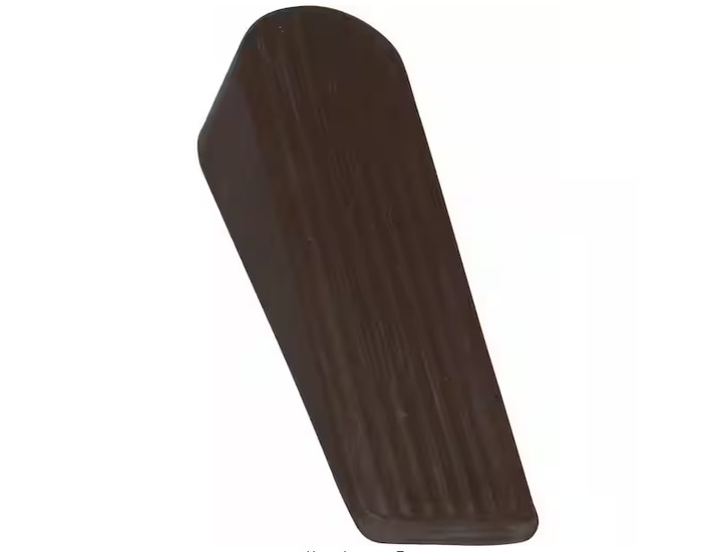 Brown Rubber Door Stops (2 per Pack)