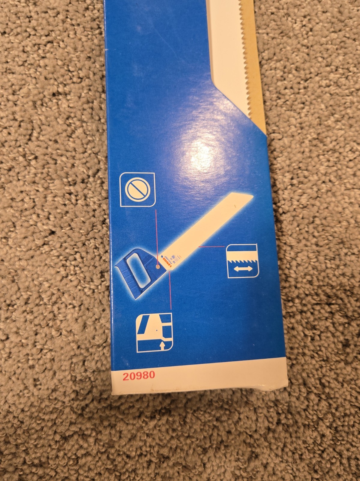 Lenox PVC/ABS 18in Plastic Pipe Hand Saw 20980