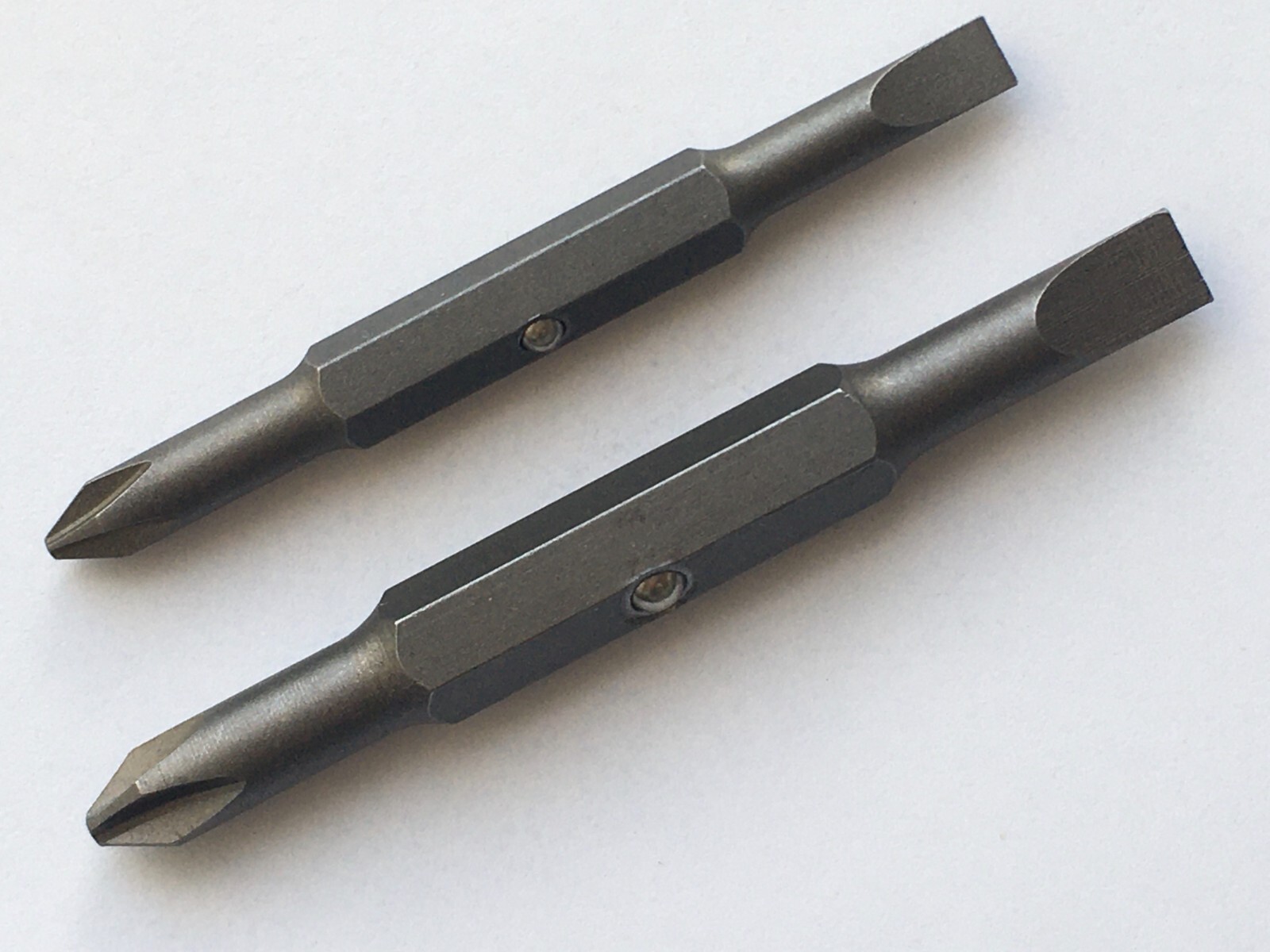 Double Ended Replacement Bits for 6 In 1 Screwdriver (Phillips & Slotted)