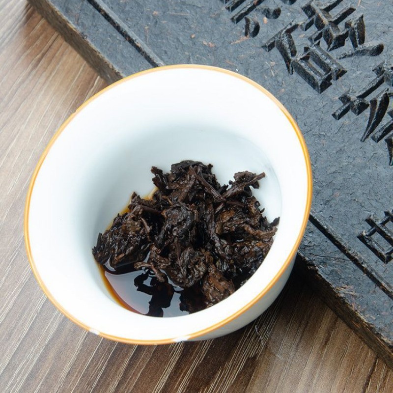 1000g Authentic Anhua Dark Tea Brick 2016 Chen Nian Rich Aroma Type Dark Tea