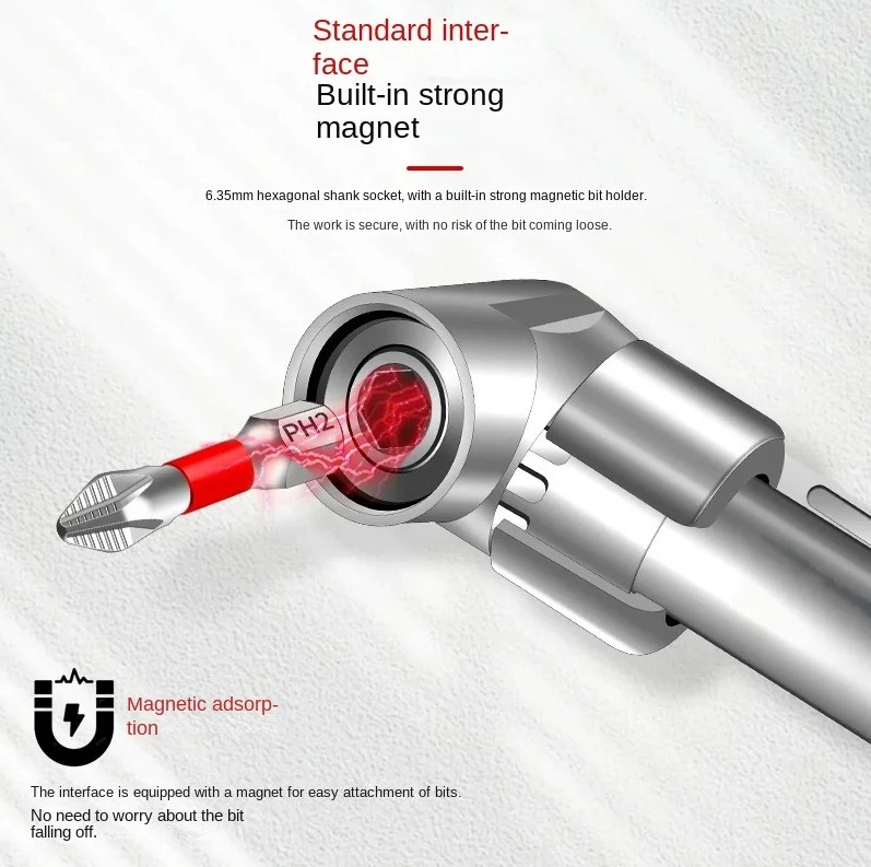 1/4″ Hex Magnetic Bit Holder Quick Change Screwdriver Extension