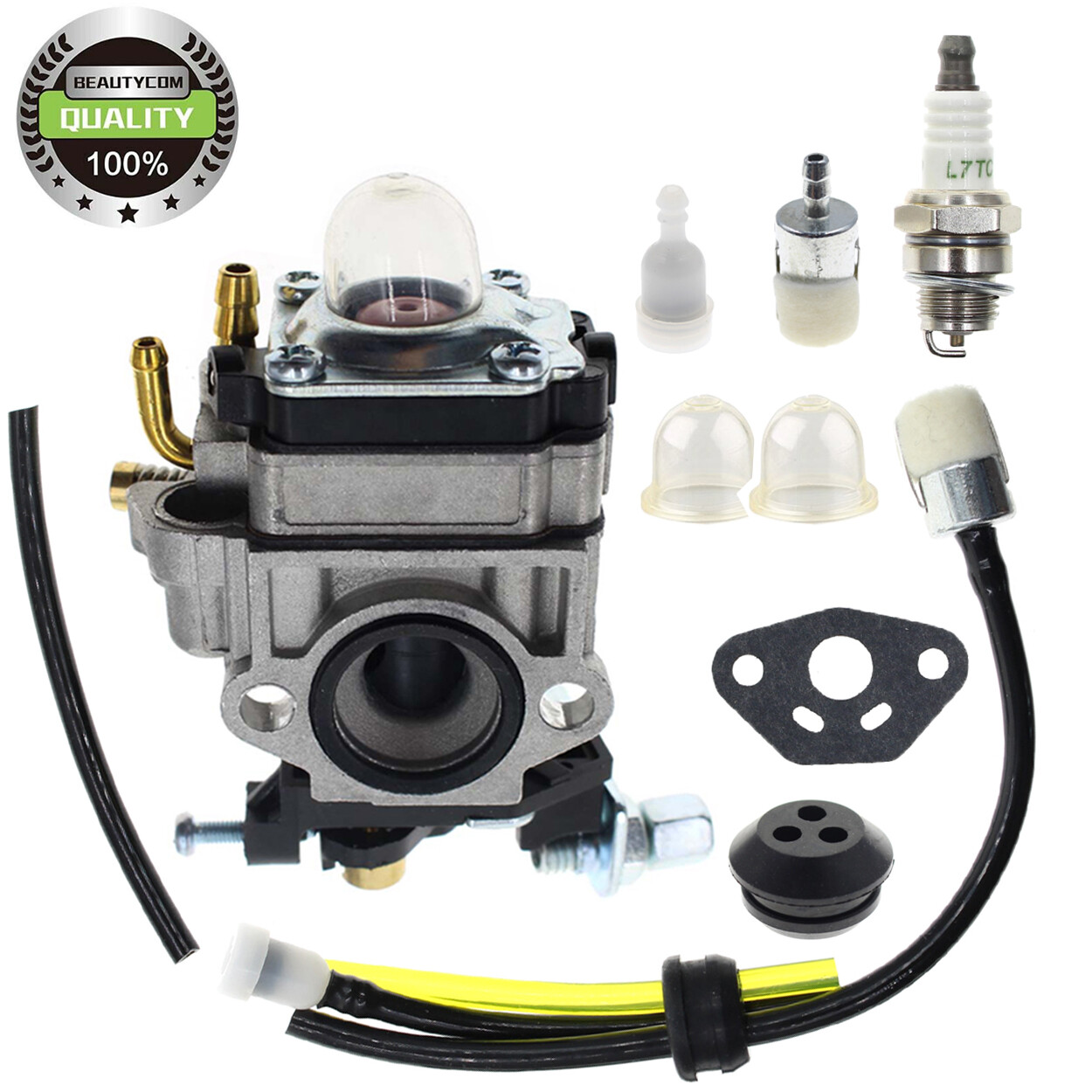 Carburetor for Poulan Pro PR46BT 46cc Gas 475 CFM 200 MPH Backpack Leaf Blower