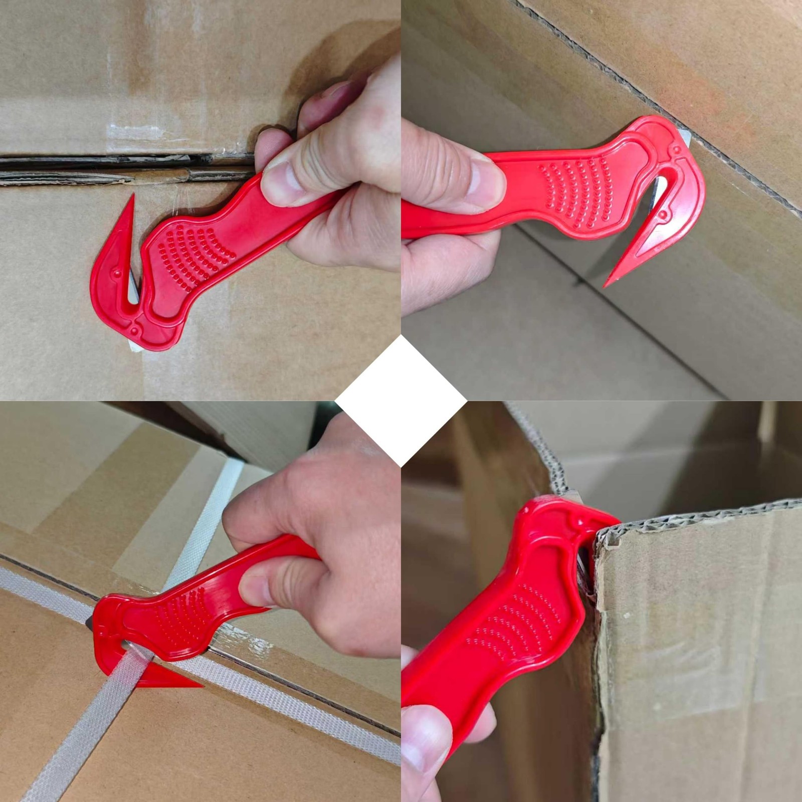 3PCS Safety Cutter Utility Set, Film Cutter with Sharp Durable Steel Blade, S…