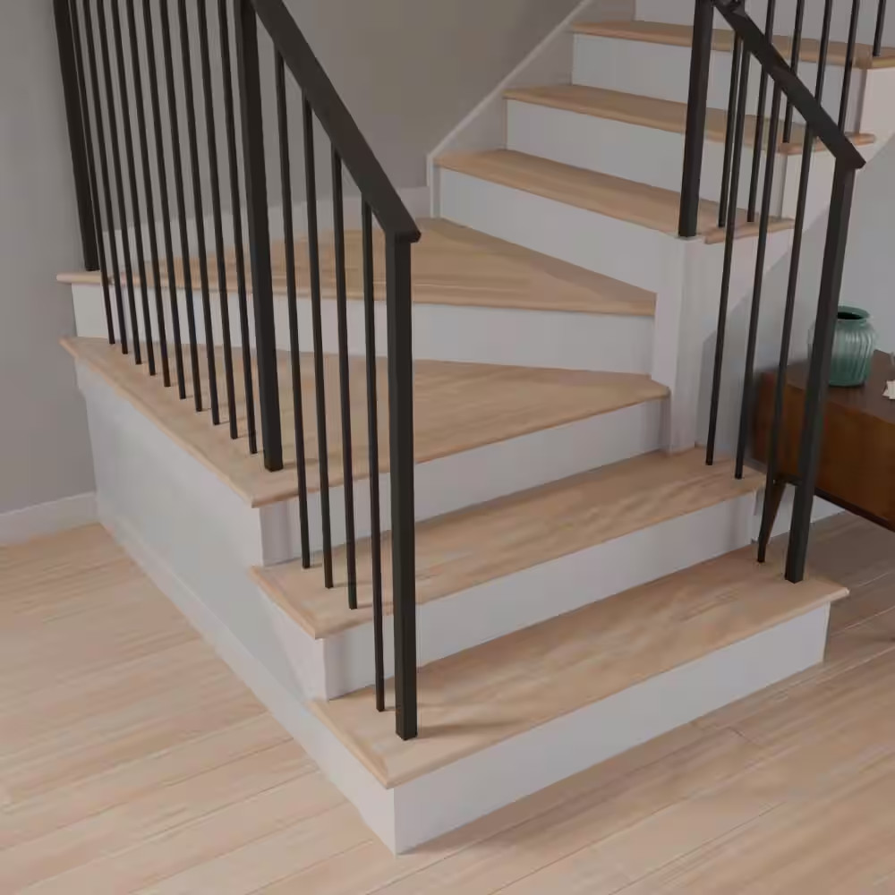 0.75 In. X 3.5 In. X 48 In. Unfinished Red Oak Wood Stair Landing Tread