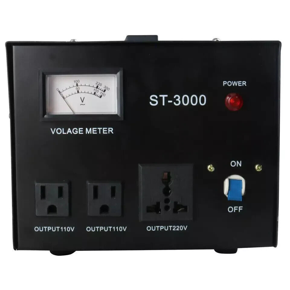 3000W Voltage Converter Transformer Step Up Step Down 220V to 110V 110V to 220V