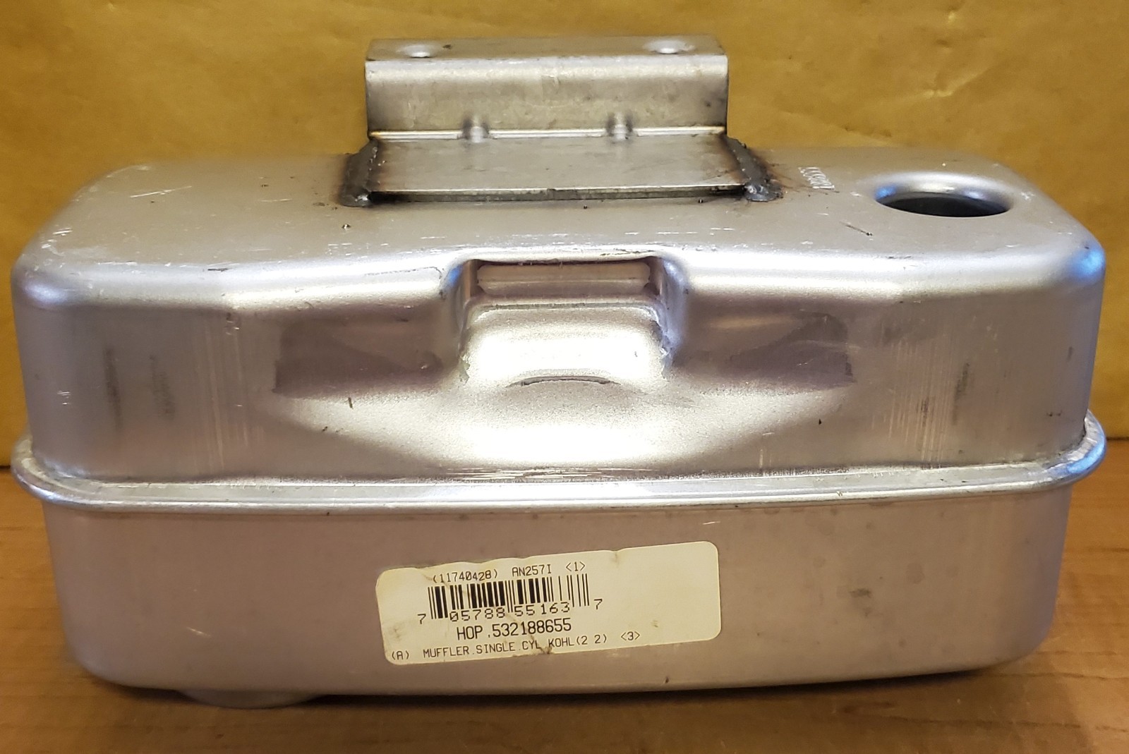 AYP Husqvarna 532188655 (580532301, 188655) Muffler New Old Stock