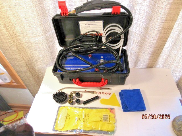 High Pressure Steam Cleaner, 1700W Steamer for Cleaning Grout Tile, Heavy Dut…