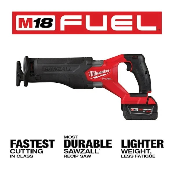Milwaukee 3697-27 M18 FUEL 18V 7 Tool Cordless Lithium-Ion Combo Kit