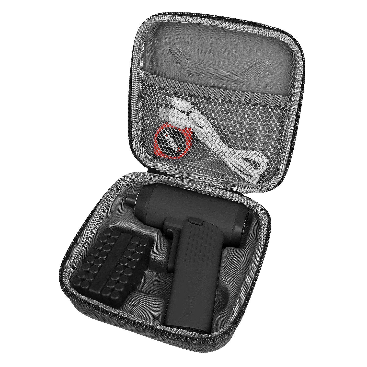LED Cordless Electric Screwdriver 32Pc Driver Bits Power Tool Kit w/Case Black