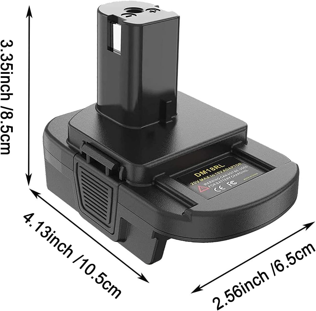 For DEWALT For Milwaukee 20V/18V Battery Adapter Convert to For RYOBI 18V Drill
