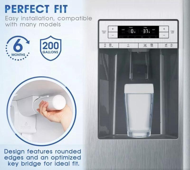 2 PACK New Frigdaire WF3CB PureSource 3 Refrigerator Water Filter New Sealed