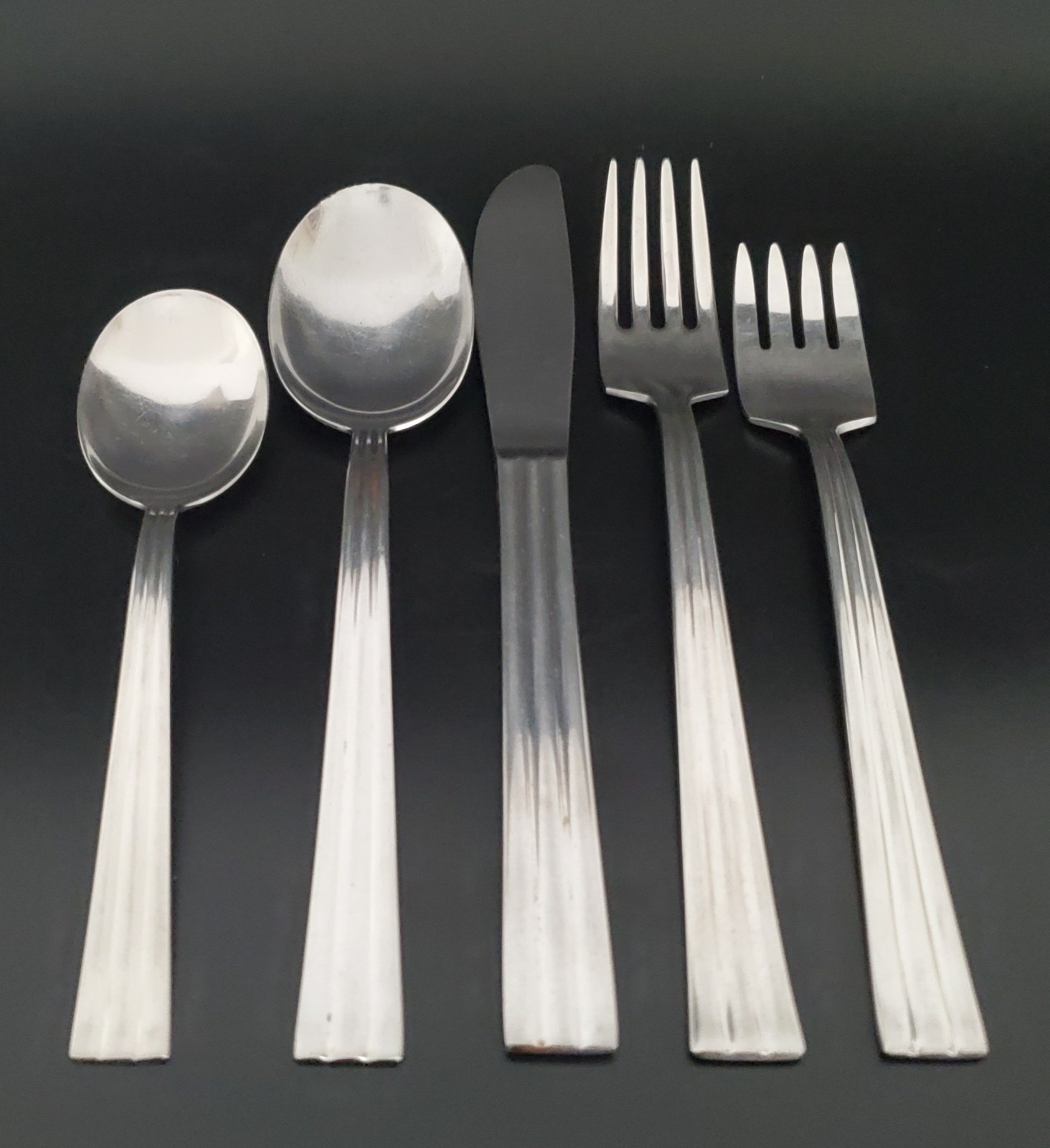 GENSE SWEDEN STAINLESS STEELE THEBE FLATWARE ONE-PLACE SETTING
