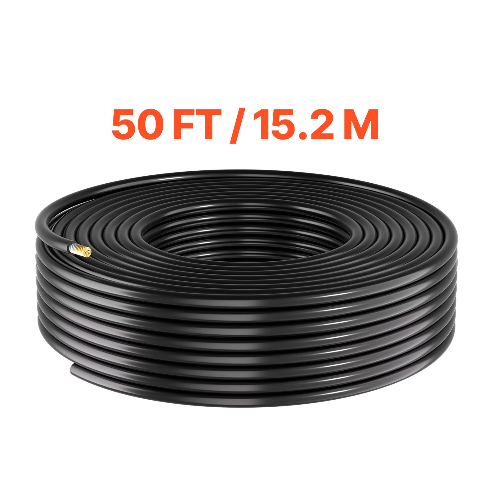 Uimoso Solar Panel Cable 50 ft Black & Red 10 AWG Tinned Copper Wire