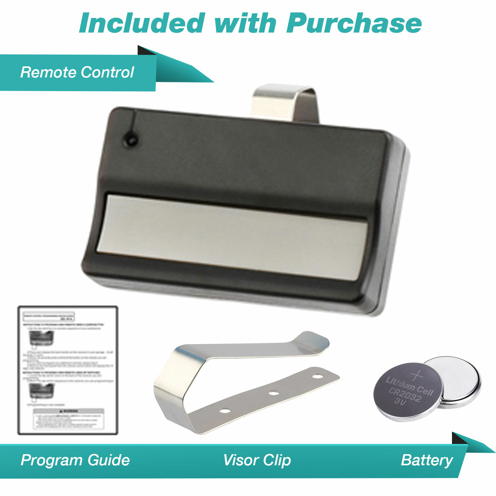Garage Door Opener Remote 1-Button for Liftmaster Chamberlain 61LM