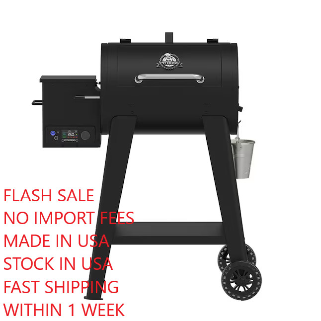 Pit Boss FB2 Series 518-Sq. in Matte Black Pellet Grill