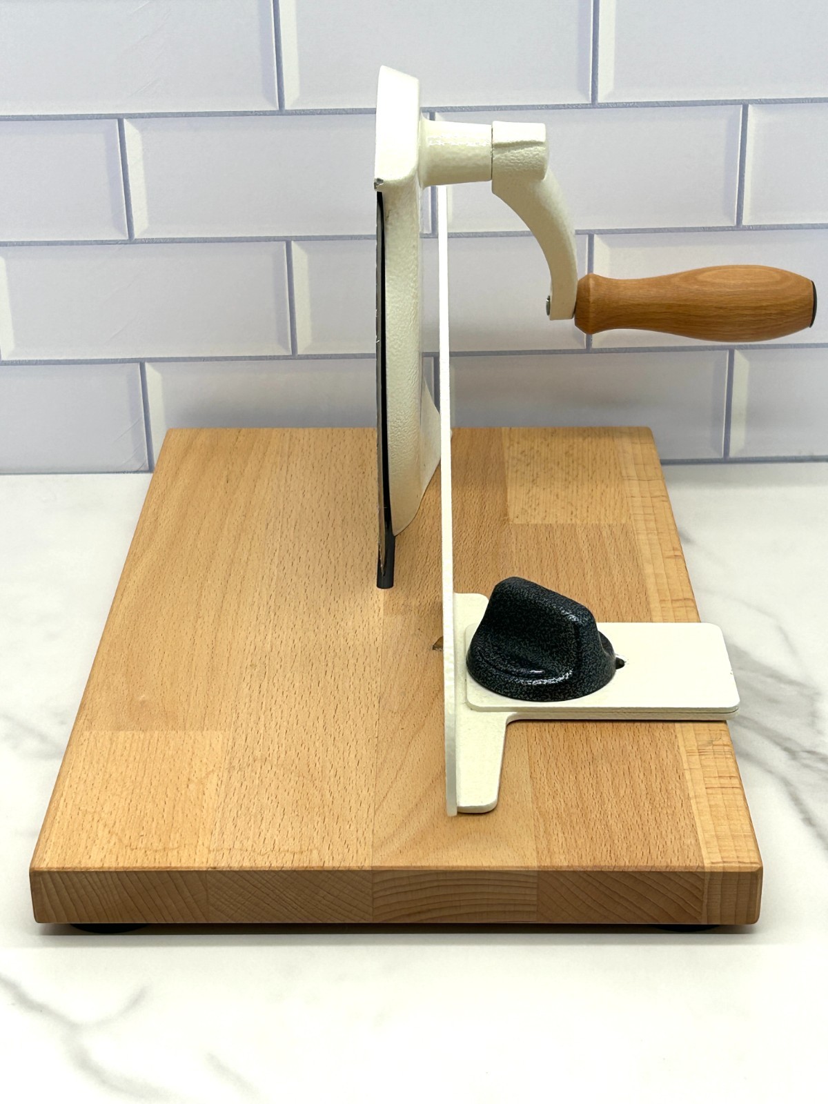 USED – Zassenhaus Classic Bread Slicer – Cream