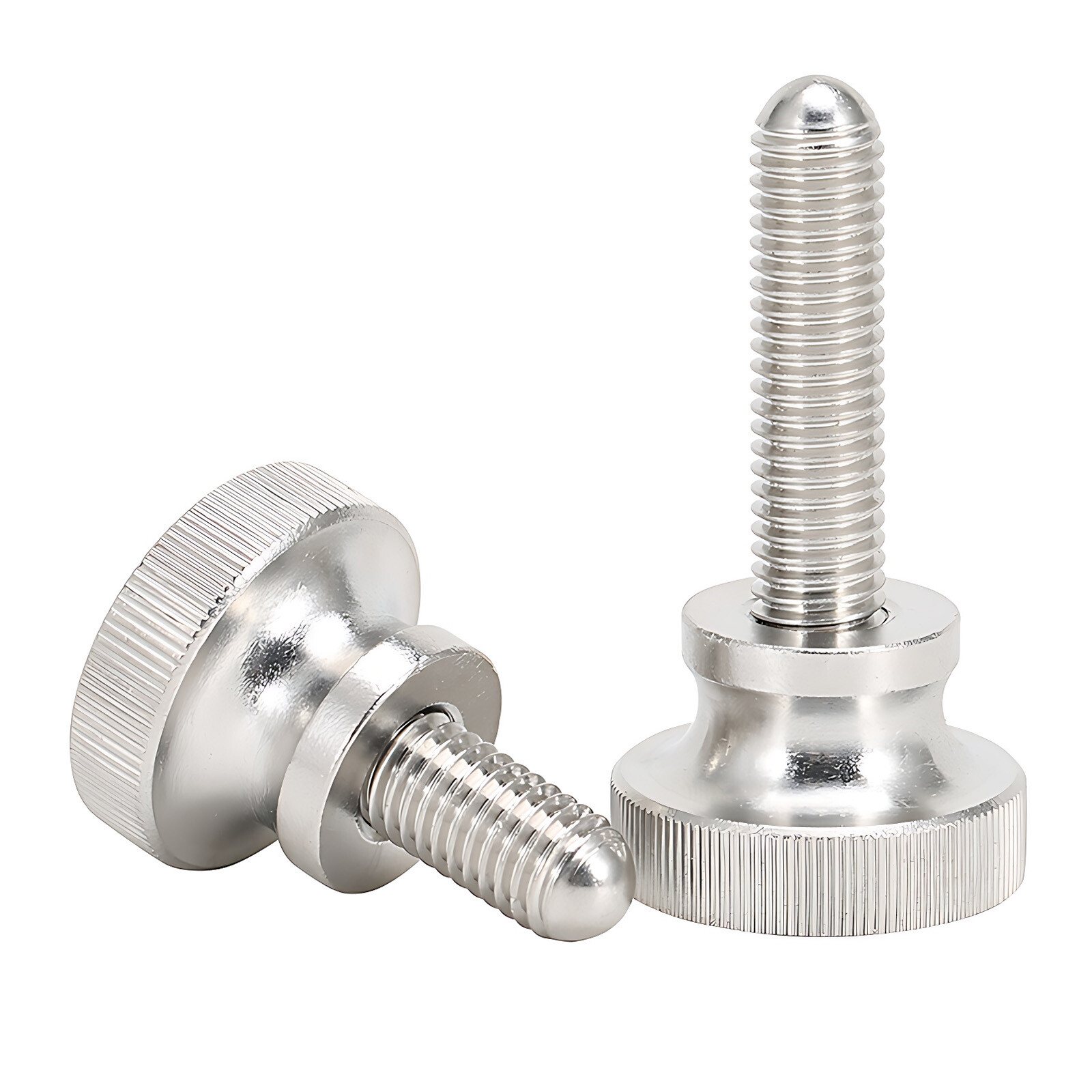 KNURLED THUMB SCREWS A2 STAINLESS STEEL HAND TURN KNOB BOLTS M2 M2.5 M3 M4 – M10