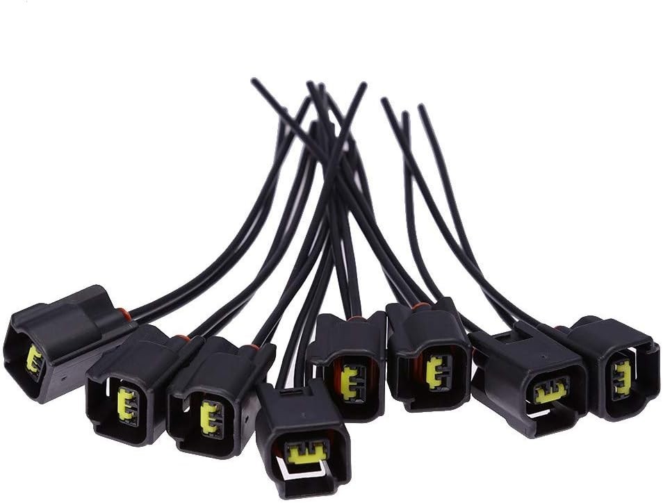 1 Pc or 8 Pack Ford Ignition Coil Connector Plug Harness Compatible with Ford