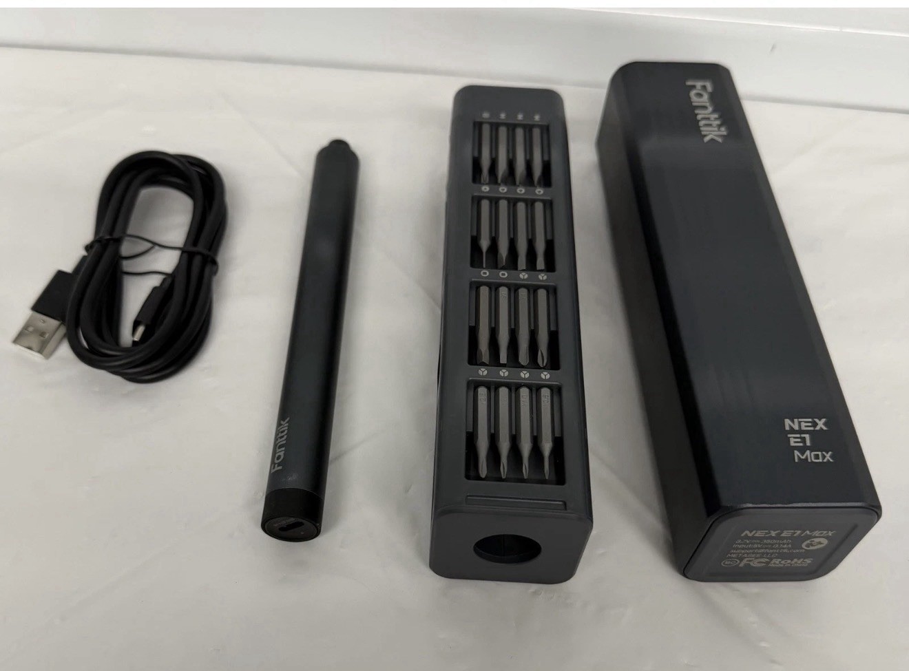 Fanttik NEX E1 Max Electric Precision Screwdriver 50-Bit Set USB-C New Other