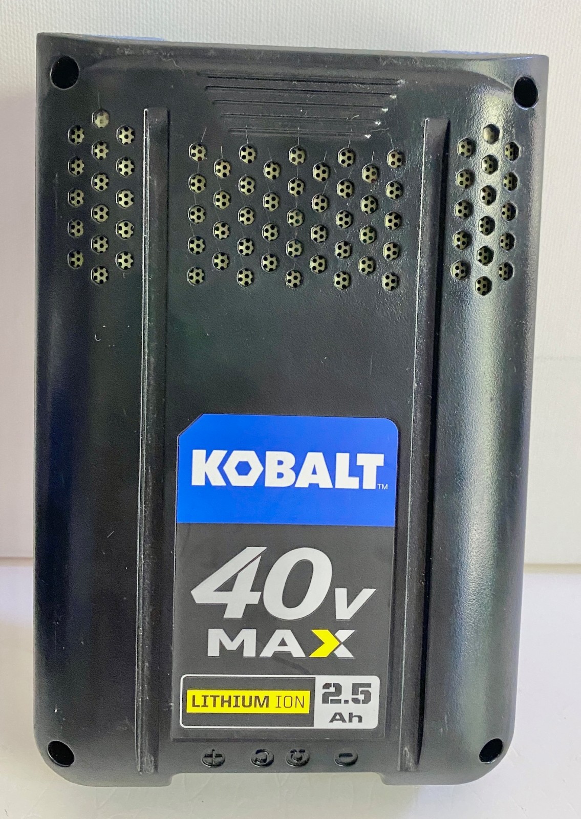 Kobalt 40V Max Lithium-Ion Battery KB 245-06 and Charger KRC 40-06 Tested Works