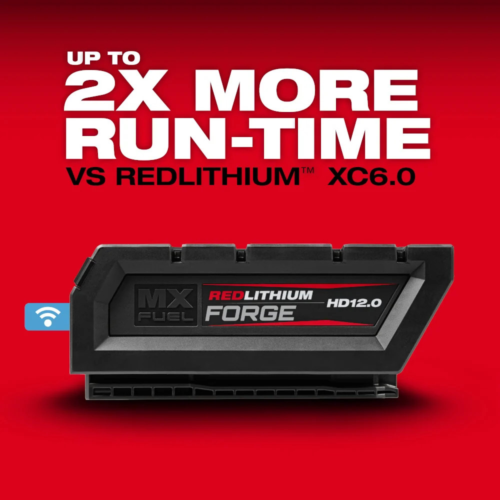 Milwaukee MXFHD812 MX FUEL HD12.0 REDLITHIUM FORGE Battery Pack