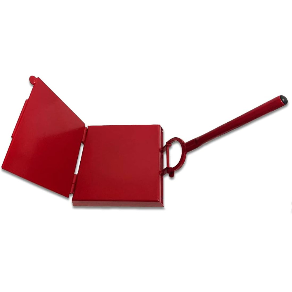 Manual Flower/Corn All Metal Tortilla Maker Press 12×12″ Square Made in Mexico