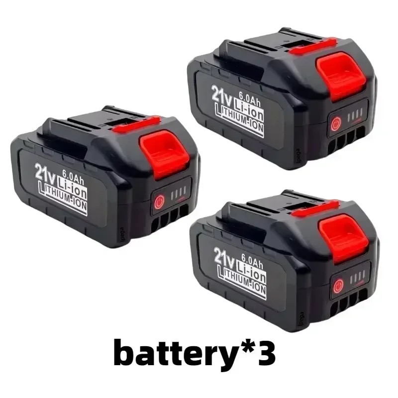 Premium Quality 21V 6000mah Fast Charging Lithium-ion Battery For Electric Tools