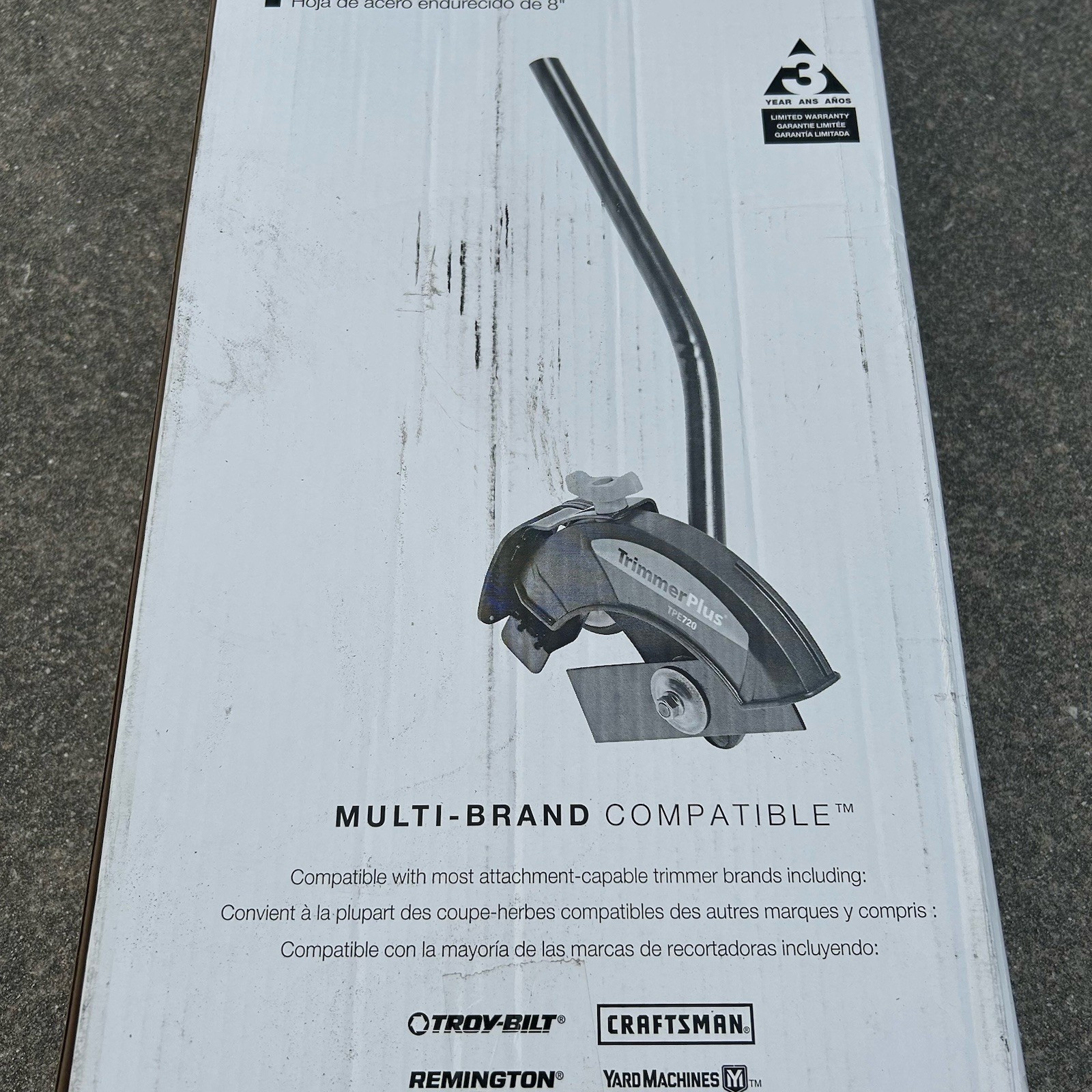 Trimmer Plus TPE720 Universal 7.5 In. Edger Attachment New