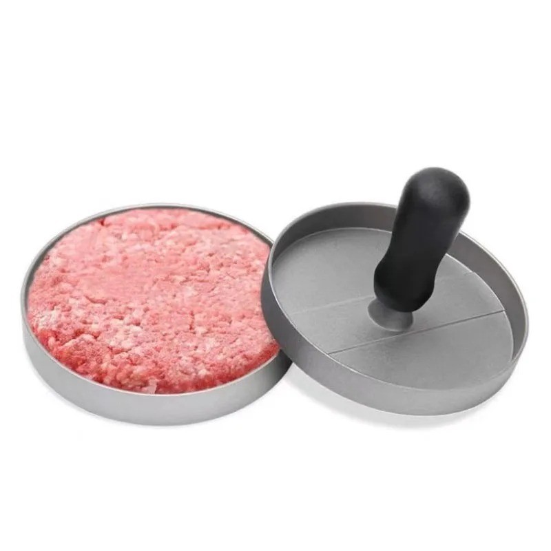 Aluminum Hamburger Press Stuffed Meat Grill Burger Patty Maker Tool Non Stick US