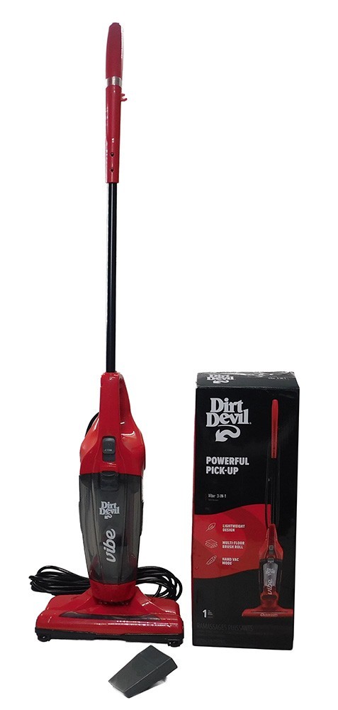 Dirt Devil SD20020 Vibe 3-in-1 Lightweight, Corded Stick Vacuum – Open Box