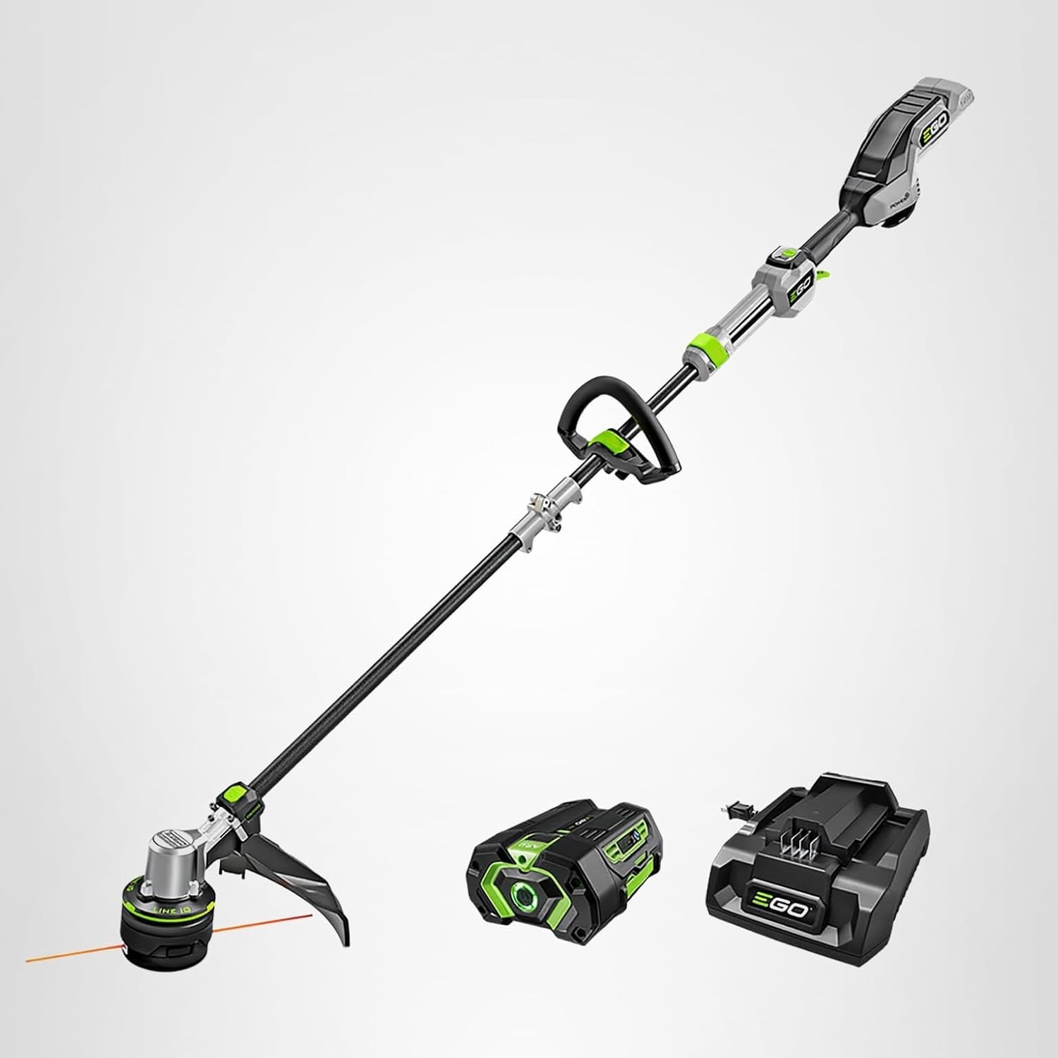EGO POWER+ ST1623T String Trimmer, Battery Powered, 16″ Trimmer for Weeds, Grass