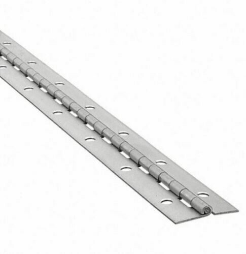 Continuous Piano Hinge Steel 1-1/2″ x 72 x .060 Full Surface Nonremovable Pin