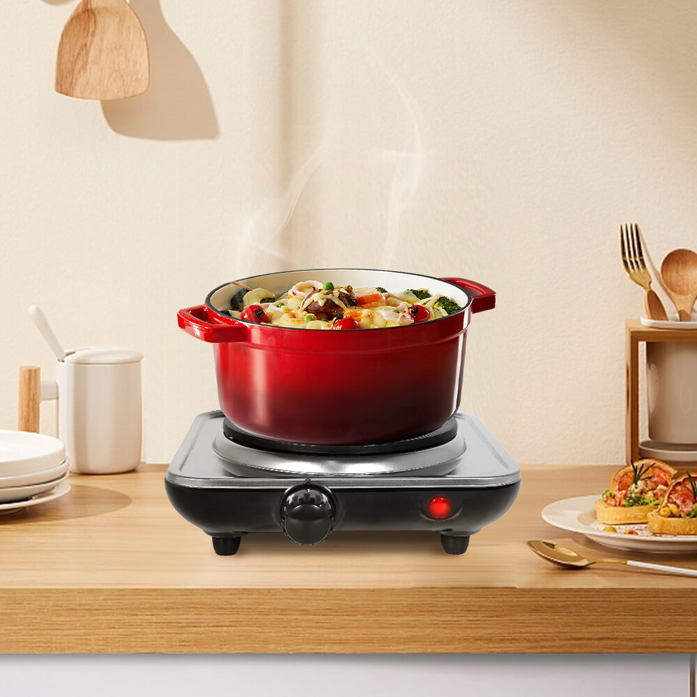 Electric Hot Plate Single Double Hob Stove Burner Countertop Cooktop Cooker