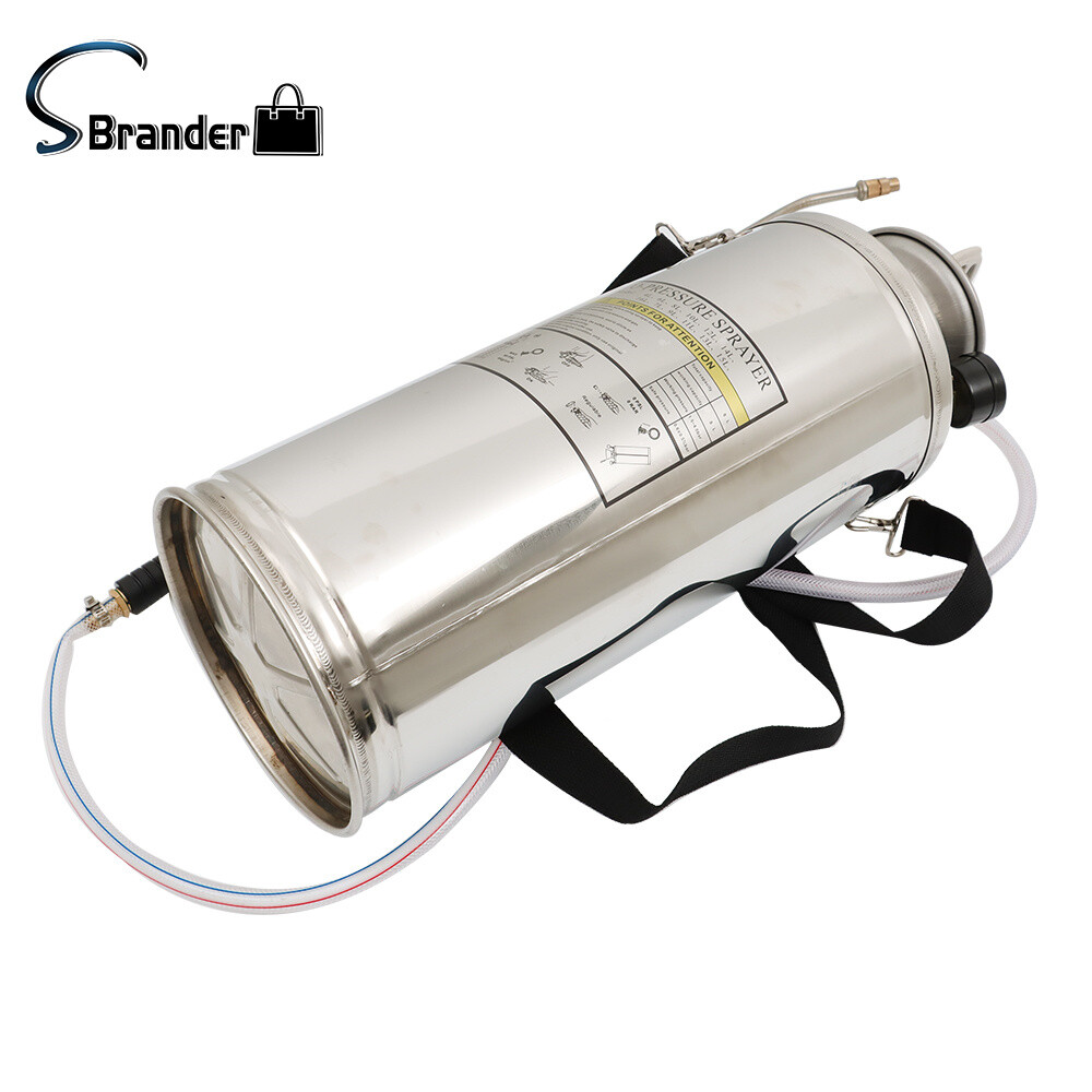High Quality 2 Gallon Pump Sprayer Stainless Steel Sprayer With Reinforced Hose