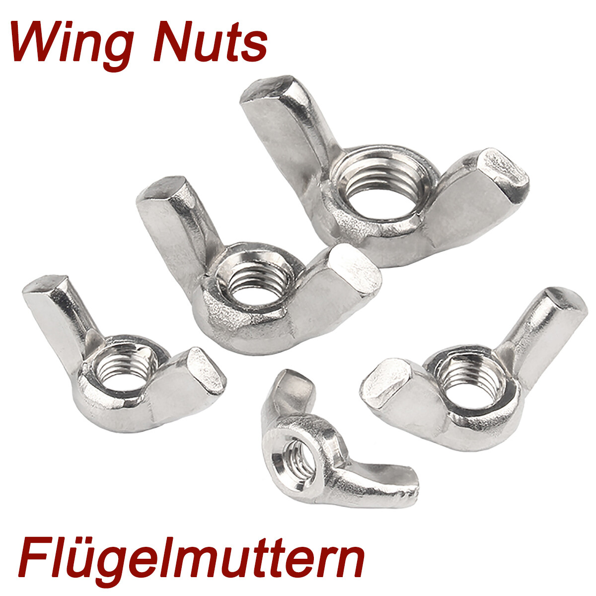 All Thread Threaded Rod Bar Choice Of Stud Connectors Nuts Nylocs Washers