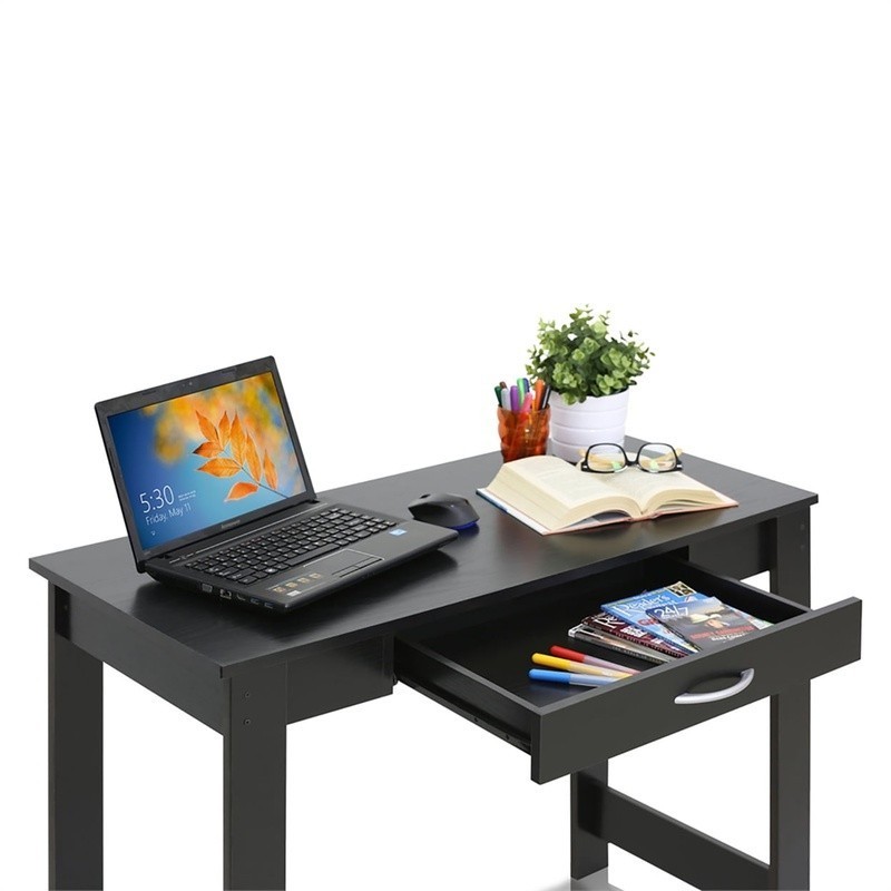 Jaya Writing Desk W/ Drawer Space Saving Modern Home Office Study Furniture New