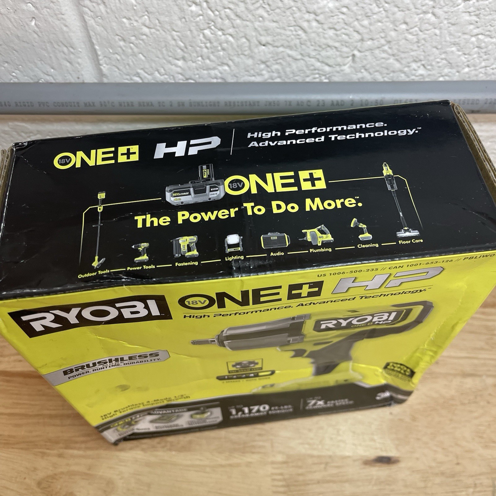RYOBI PBLIW01B HP 18V 4-Mode 1/2″ High Torque Impact Wrench