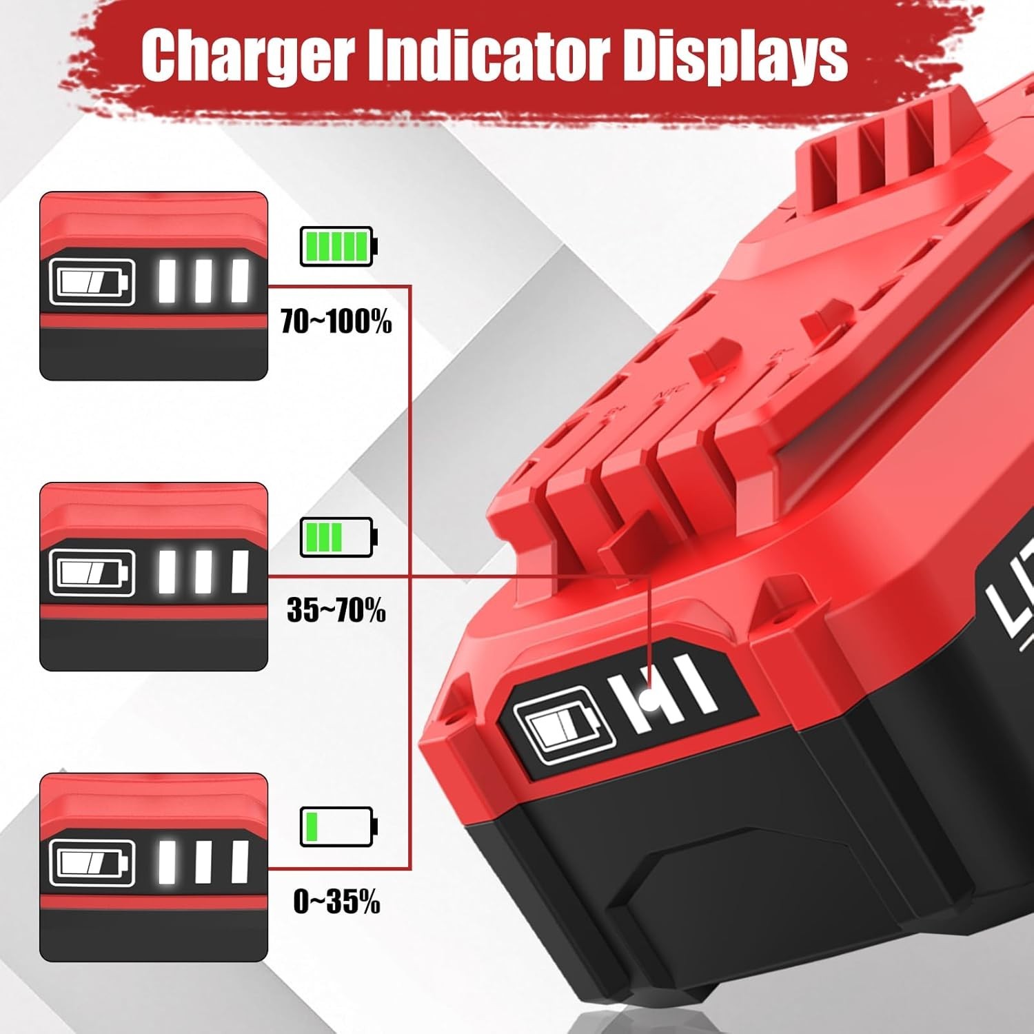2x V20 8 Ah For Craftsman 20Volt MAX Lithium-ion Battery CMCB204 CMCB202 CMCB206
