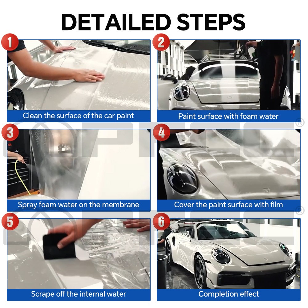 Tesla Model Y Juniper 2025 2026 Precut Kit Paint Protection Film Clear PPF TPU