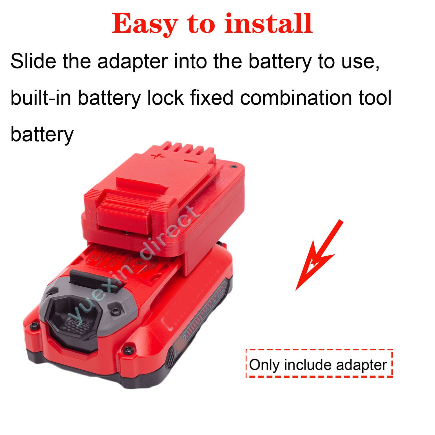 For Craftsman v-20 Battery Adapter Convert to for Porter Cable 20V Power Tools