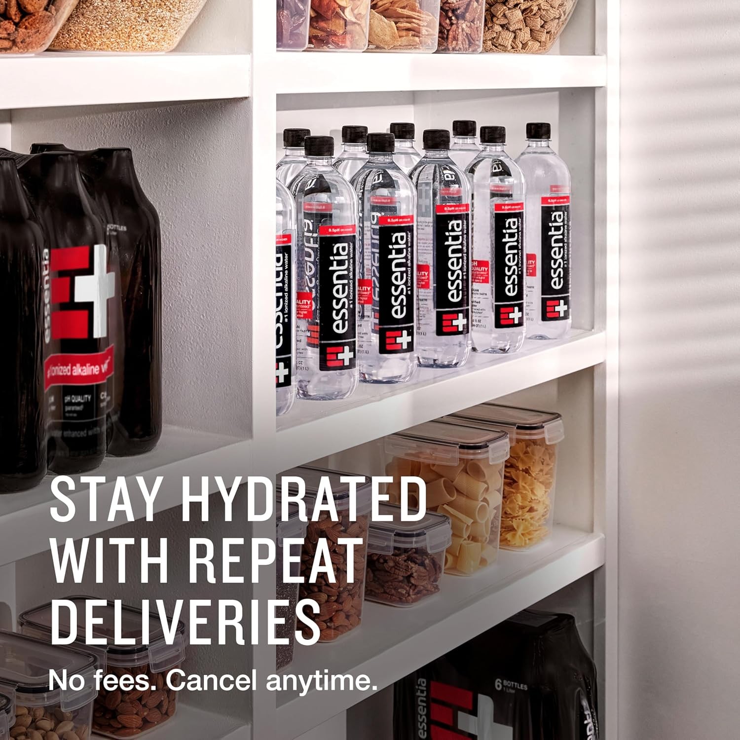 Essentia Water Bottled, Ionized Alkaline Water:99.9% Pure, Infused With Electrol